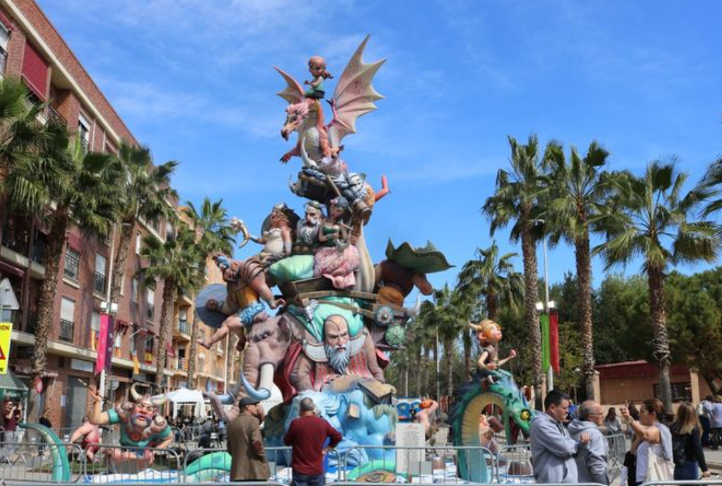 primer premio Raval fallas Catarroja 2024